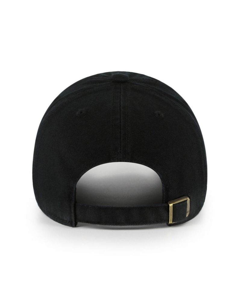 Men's Black Appalachian State Mountaineers Clean Up Adjustable Hat