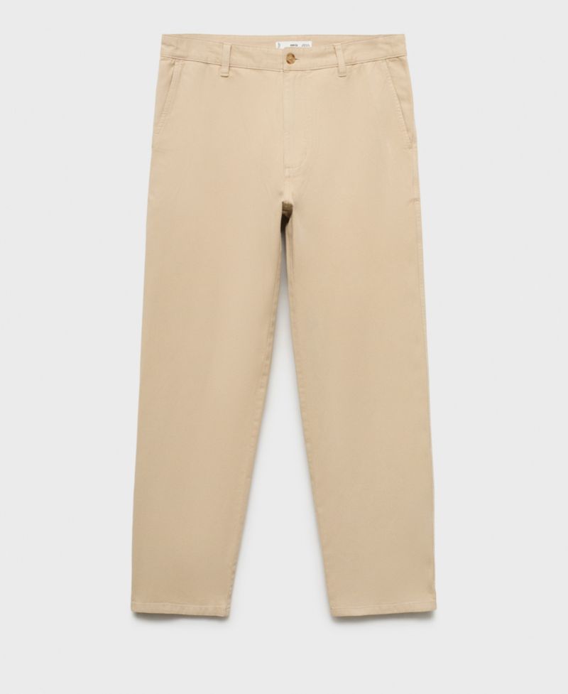 Men's Cotton-Linen Blend Regular-Fit Jeans