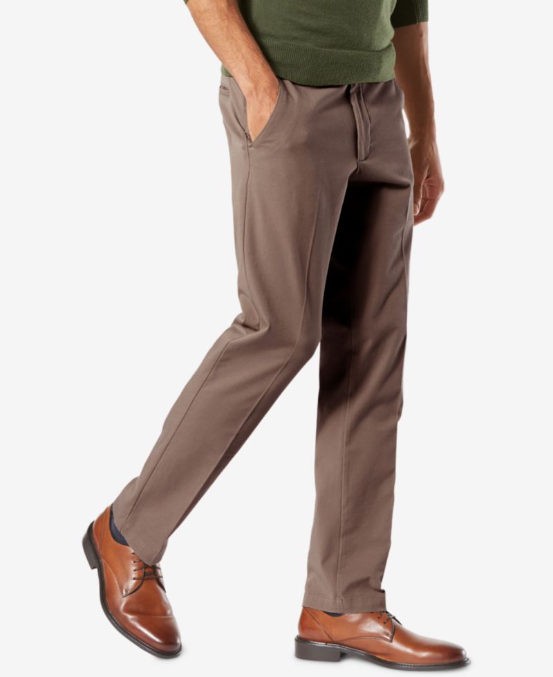 Men's Workday Smart 360 Flex Slim-Fit Khaki Stretch Pants