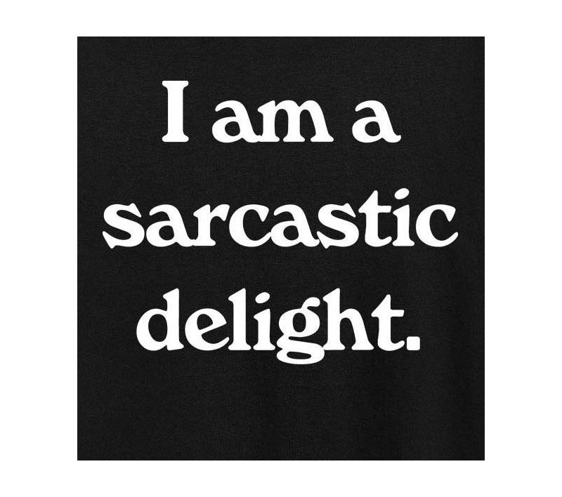 I Am A Sarcastic Delight Plus Size Graphic T-Shirt