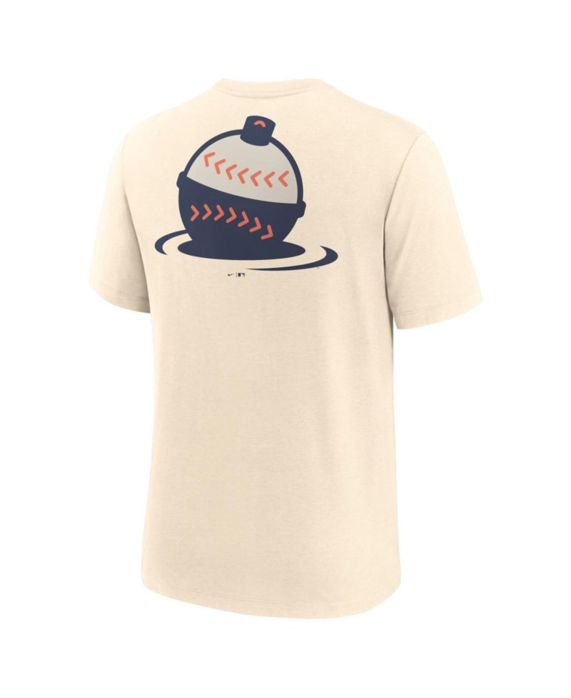 Men's Milwaukee Brewers City Connect Legacy Tri-Blend Screen-Print T-Shirt