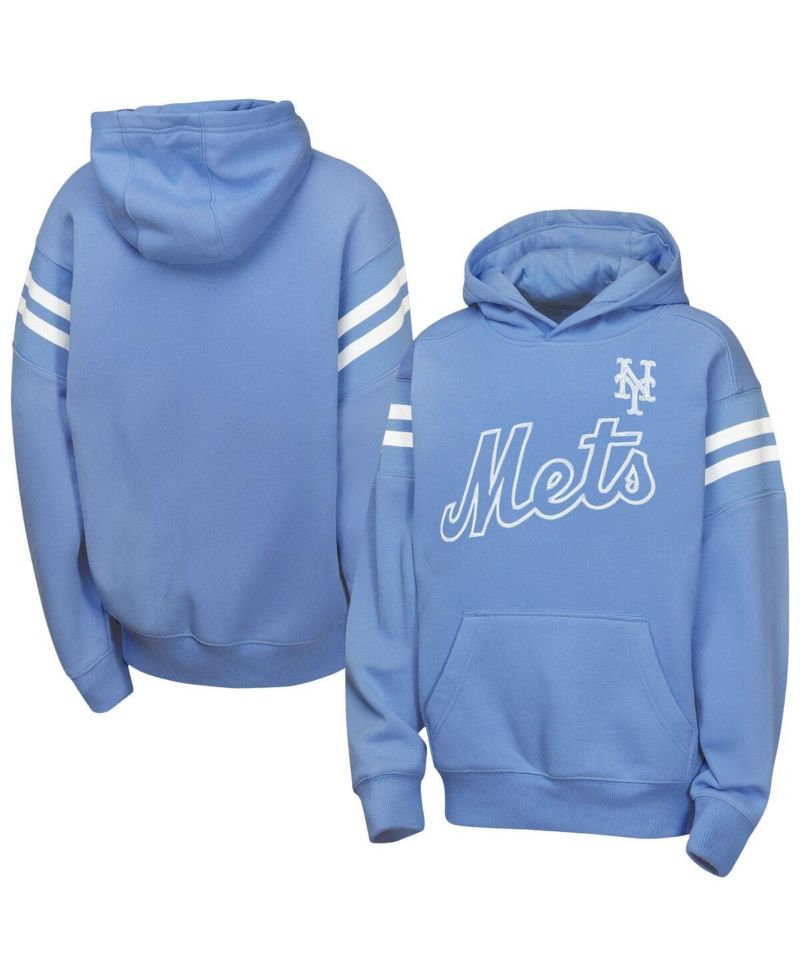 Big Boys and Girls Royal New York Mets Welcome Team Hoodie