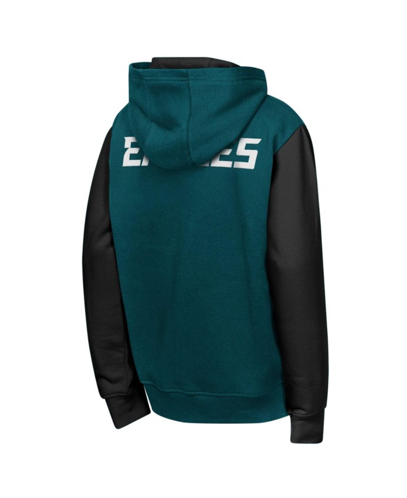 Boys' and Girls' Philadelphia Eagles Stadium Fleece Lining Full-Zip Hoodie