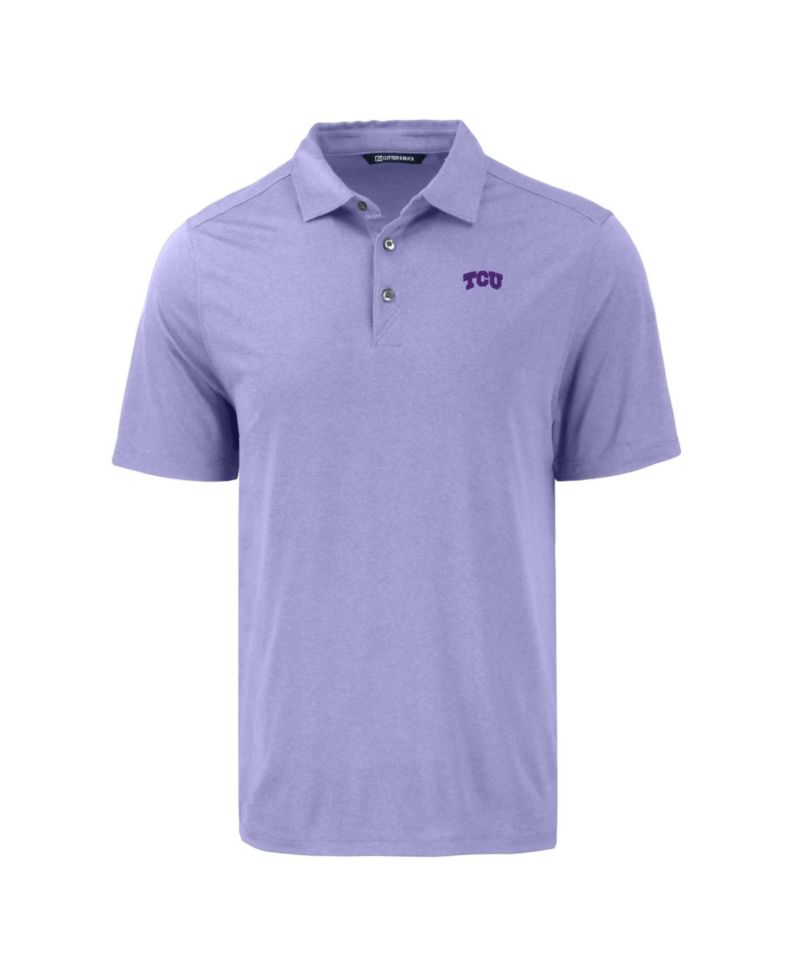 Men's Purple TCU Horned Frogs Coastline Epic Comfort Eco Polo Shirt