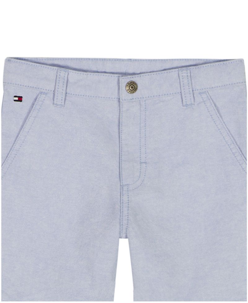 Boys' 2T-7 Button-Front Shirt and Shorts, 2-Piece Set