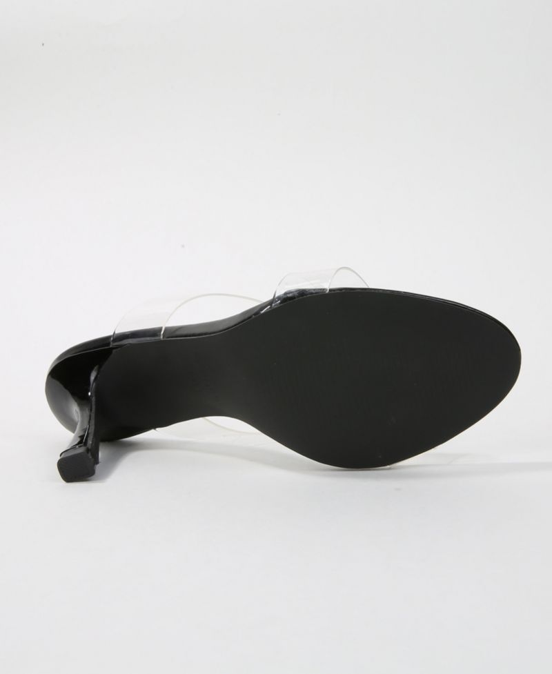 Women's Calia Clear Strap Heeled Slides