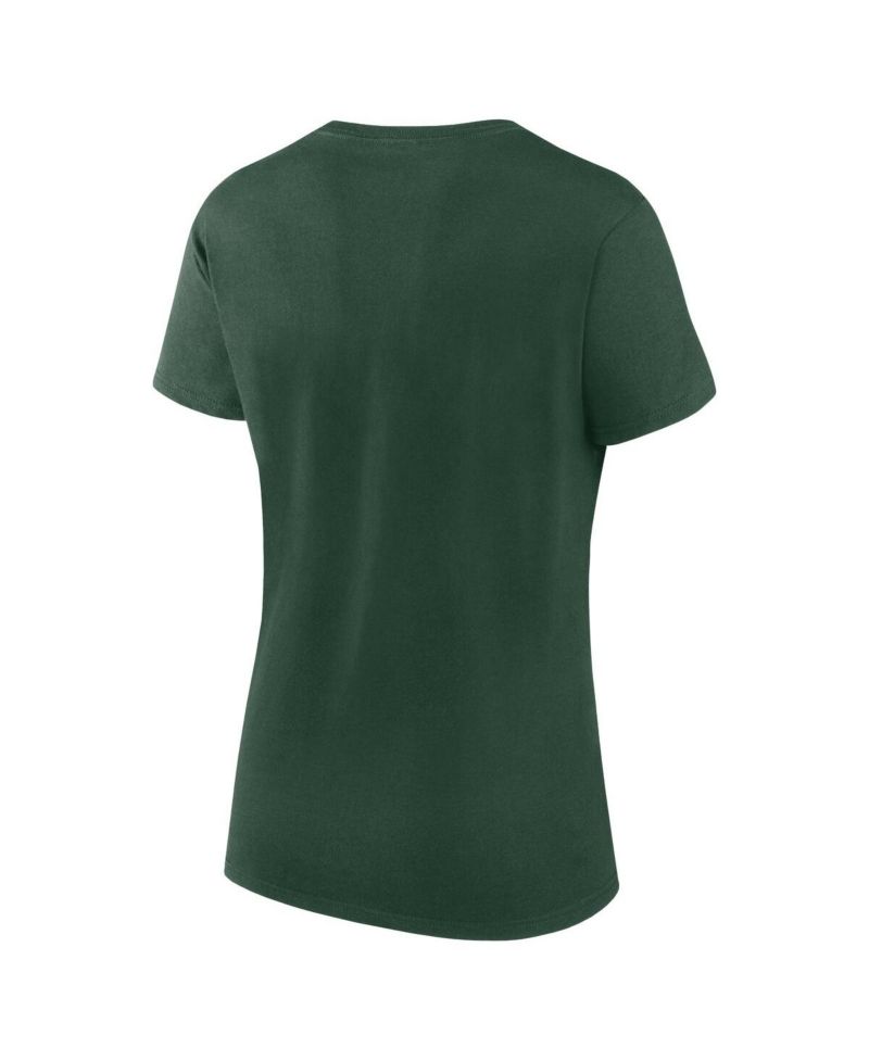 Women's Green, Gold Oakland Athletics Fan T-shirt Combo Set