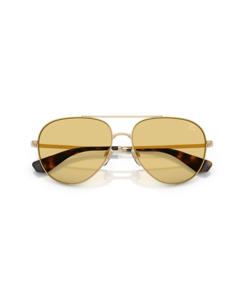 Metal-Frame Aviator Sunglasses BE3172