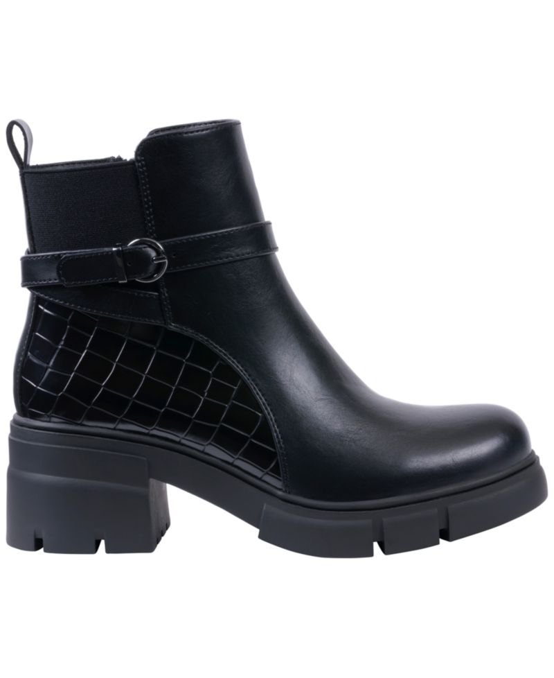 Women's Dawn Lug Sole Block Heel Booties