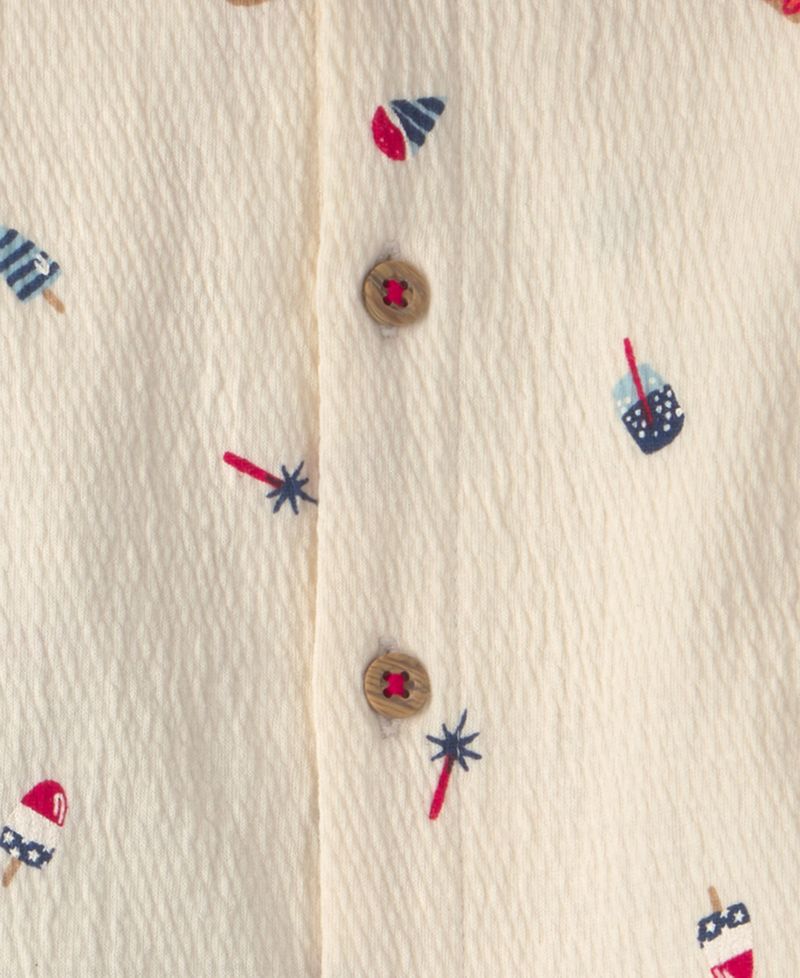 Baby Boys' Fourth of July Top and Shorts, 2-Piece Set