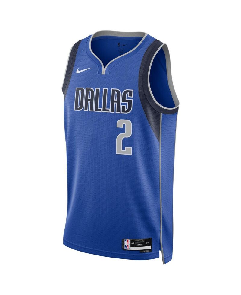 Men's and Women's Kyrie Irving Blue Dallas Mavericks Swingman Jersey - Icon Edition