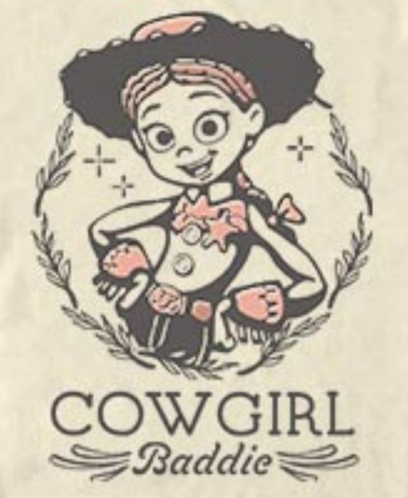 Men's Disney Pixar Toy Story Jessie Cowgirl Baddie Vintage Graphic T-Shirt