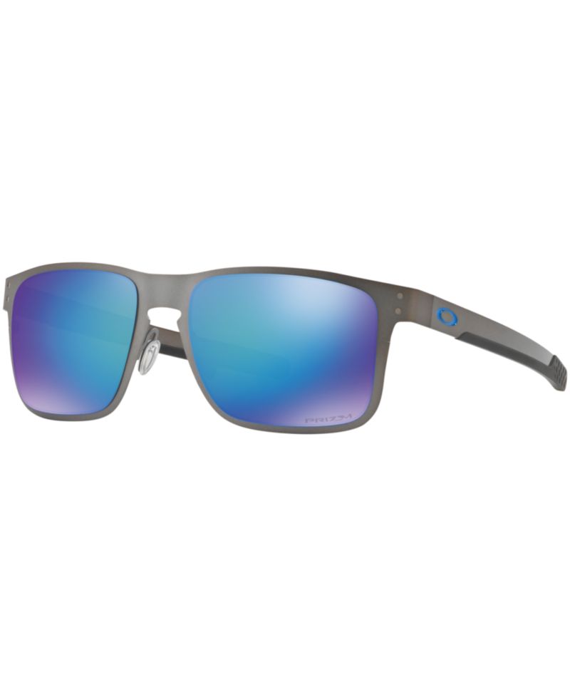 Polarized Holbrook Metal Prizm Sapphire Polarized Sunglasses , OO4123 55
