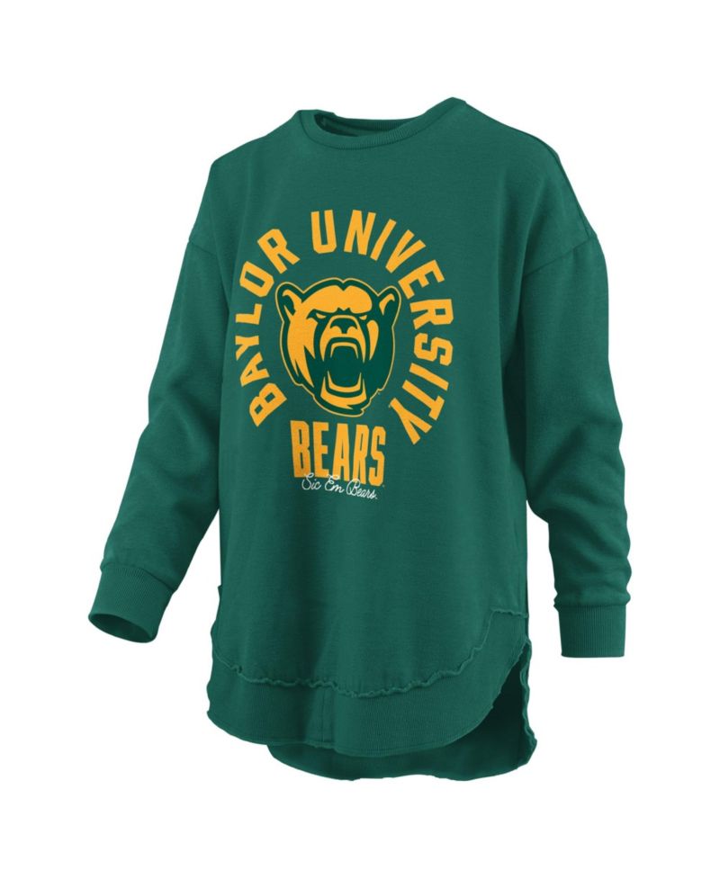 Women's Baylor Bears Blitz Fleece-Lined Graphic Crewneck Sweatshirt