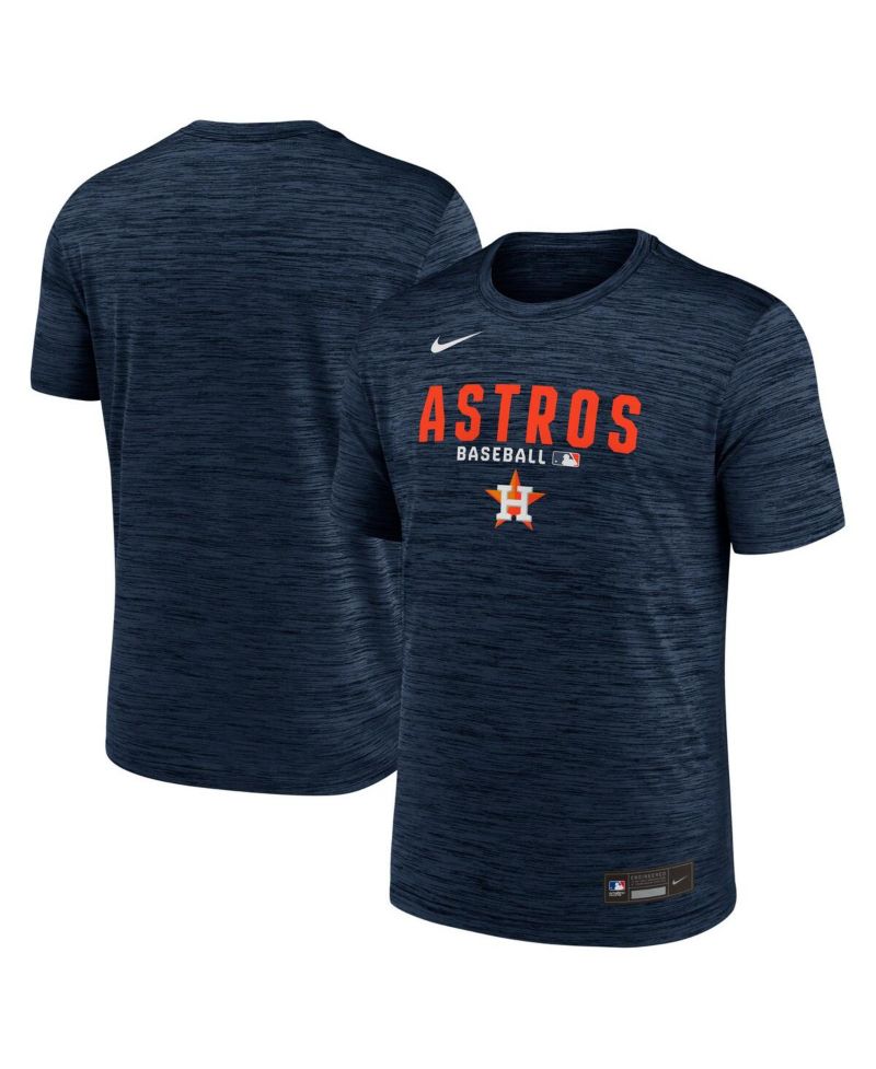 Men's Navy Houston Astros Authentic Collection Velocity Dri-FIT T-Shirt