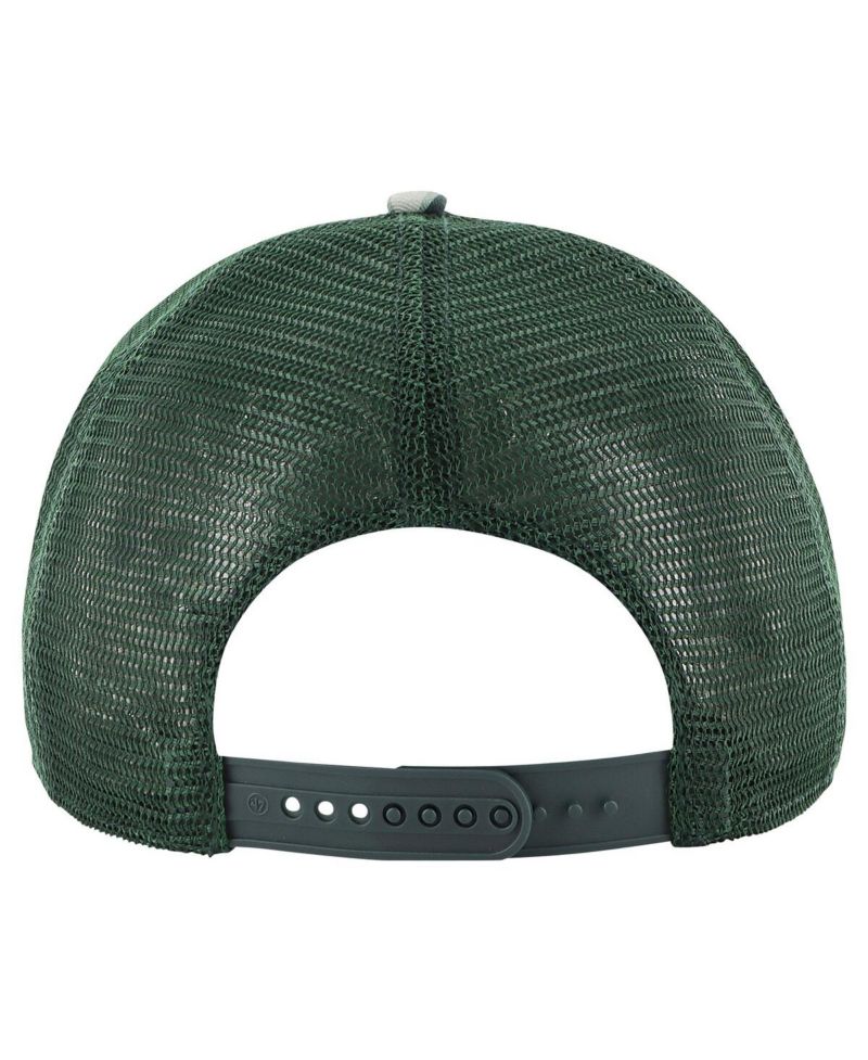 Men's Green Oakland Athletics Tropicalia Trucker Hitch Adjustable Hat