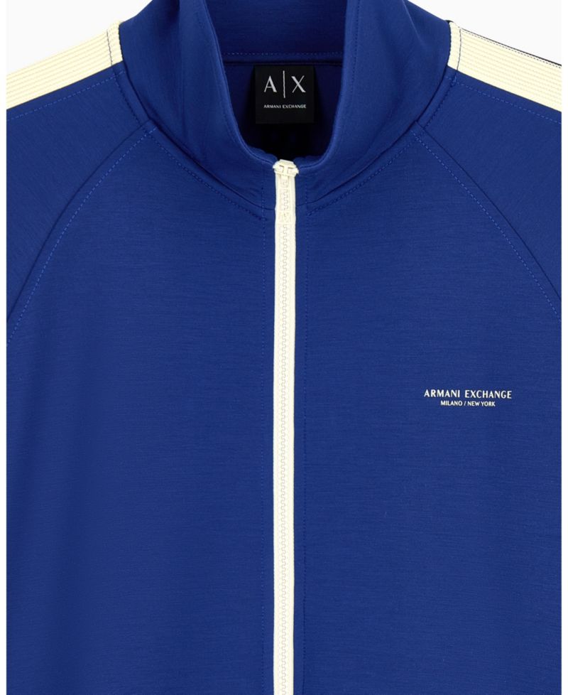Men's Full Zip Taping Modal Jacket