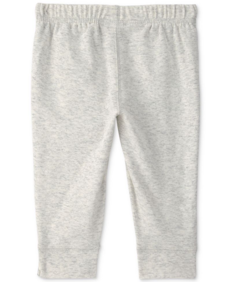 Baby Girls' and Boys' Pull-On Pants, 2-Pack