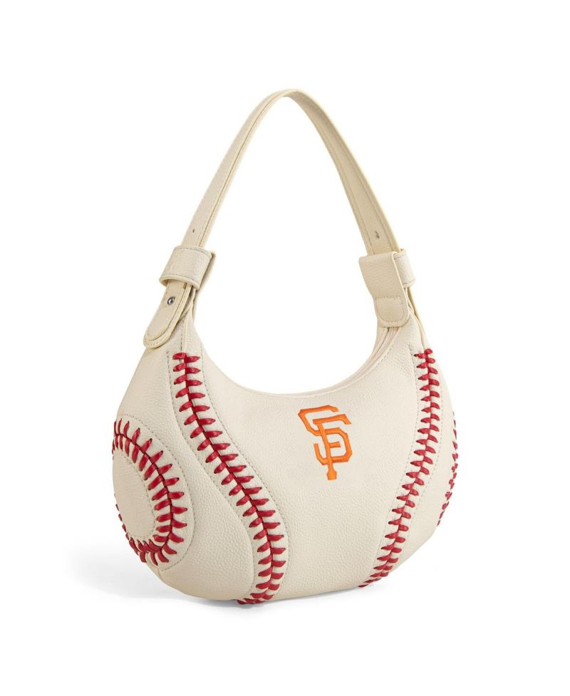 San Francisco Giants Beige Shoulder Hobo Bag