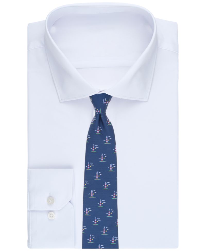 Men's Seaside Neat Pattern Tie