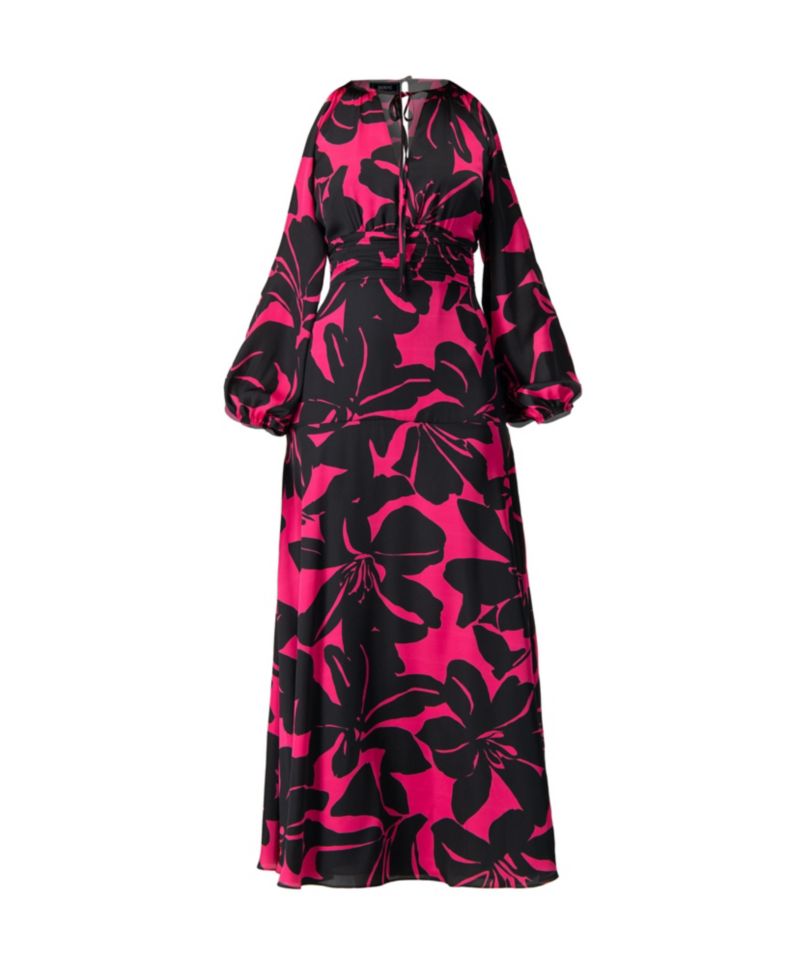 Women's Off-Shoulder Long Sleeve Maxi Dress