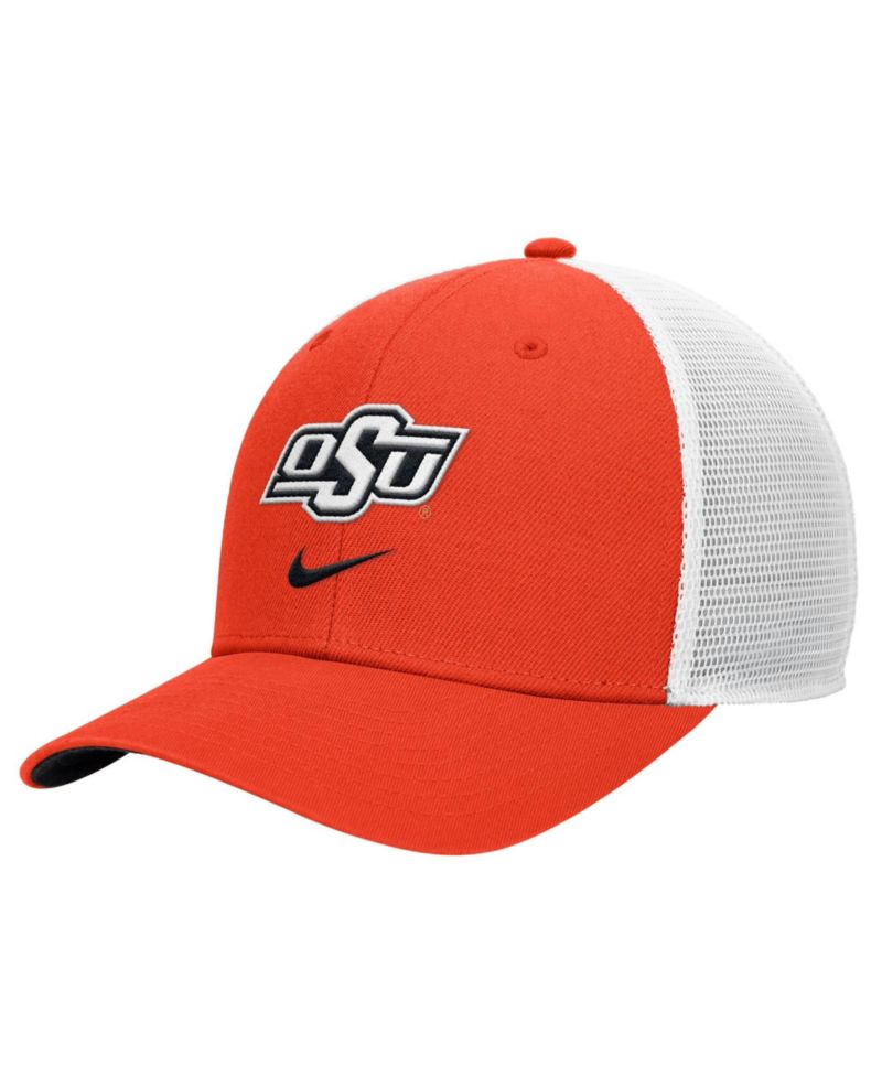 Men's Orange Oklahoma State Cowboys Rise Trucker Dri-FIT Adjustable Hat