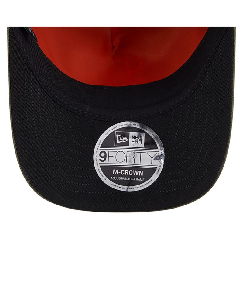 Men's Olive St. Louis Cardinals A-Frame 9FORTY Adjustable Hat