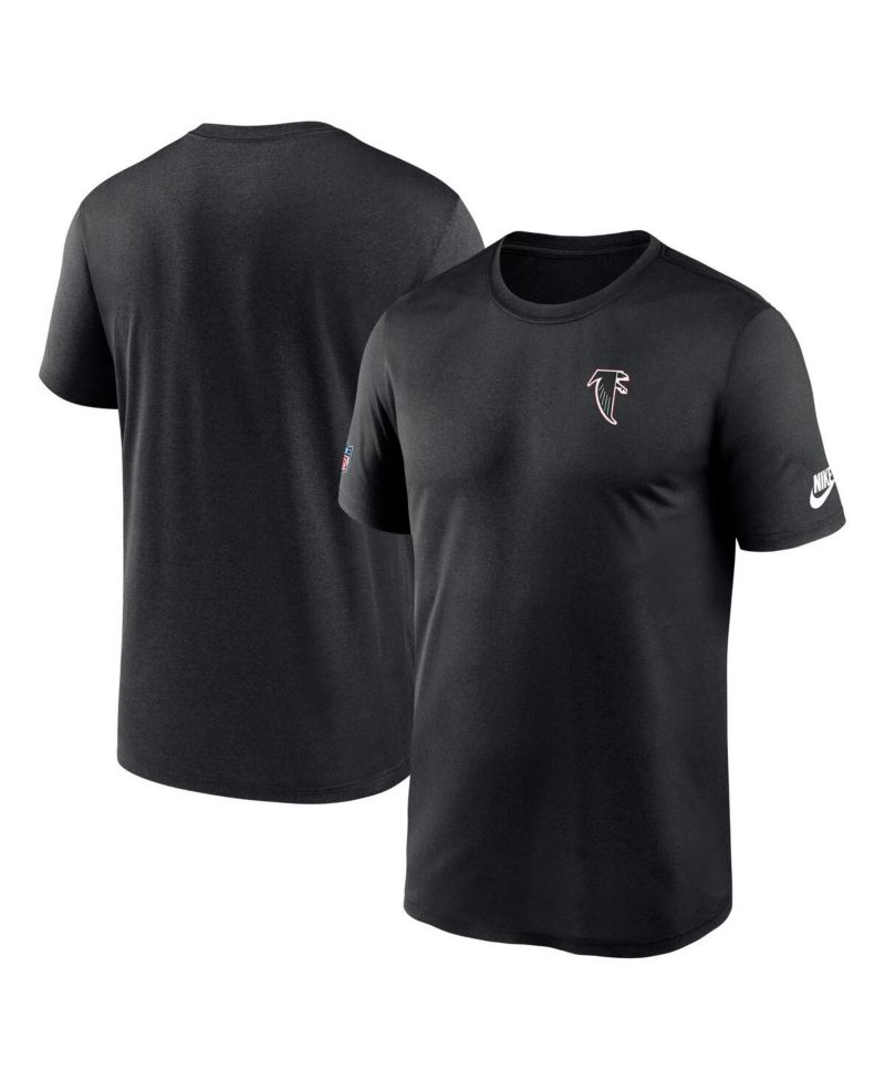 Men's Black Atlanta Falcons Sideline Alt Pack Small Logo Legend Performance T-Shirt