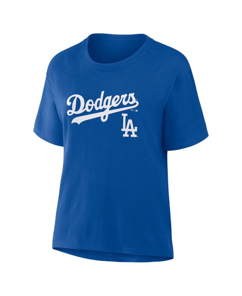 Women's Royal Los Angeles Dodgers Lockup Legacy T-Shirt