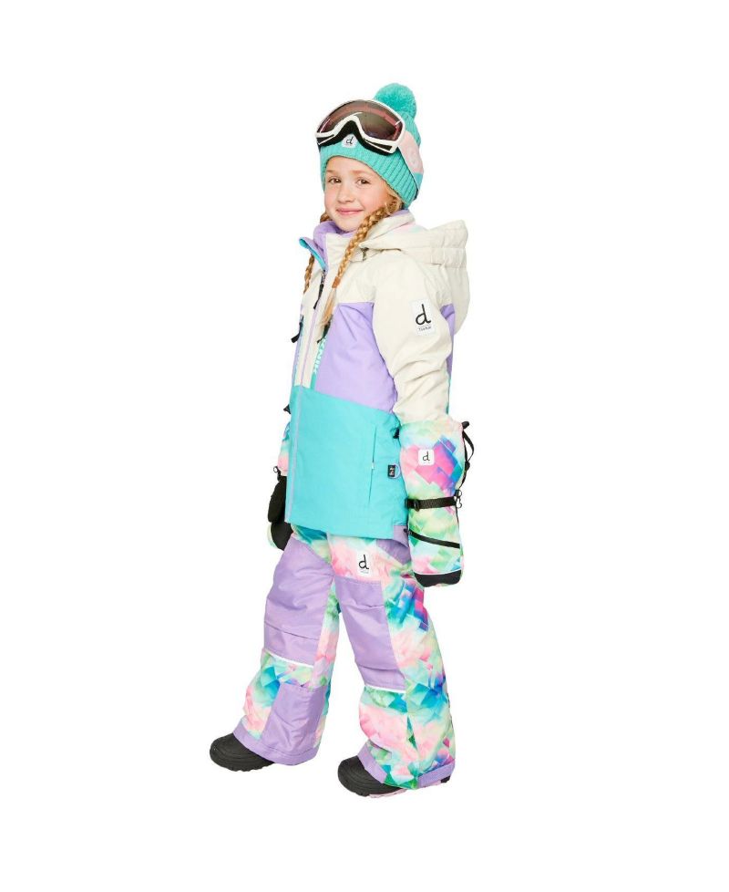 Little and Big Girl's (6-16) Two Piece Teknik Snowsuit