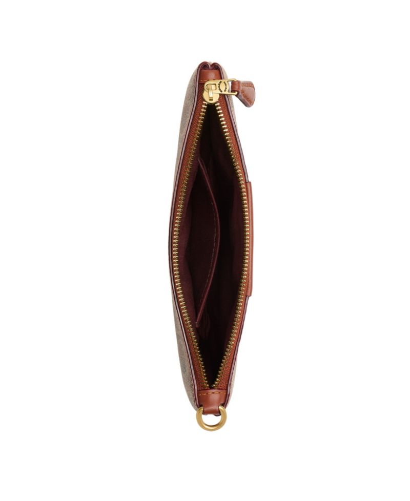 Essential Small Signature Canvas Wristlet
