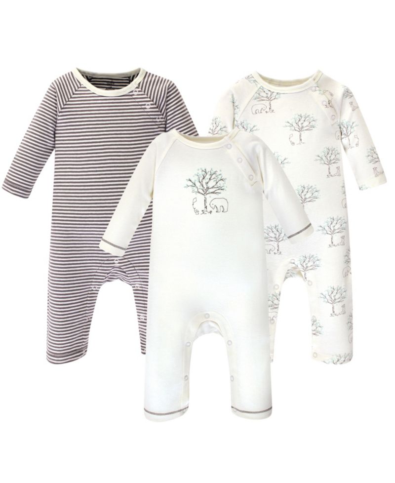 Baby Boys Unisex Natural Cotton Jumpsuit