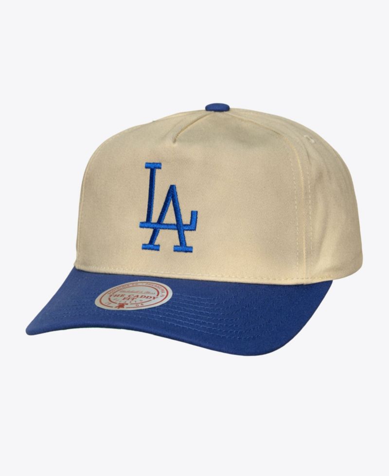 Men's Cream Los Angeles Dodgers Retro Roots Deadstock Cooperstown Snapback Hat