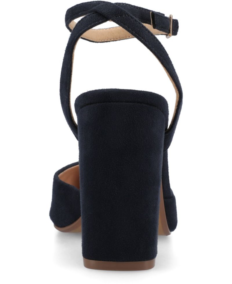 Women's Tyyra Ankle Strap Block Heel Pumps