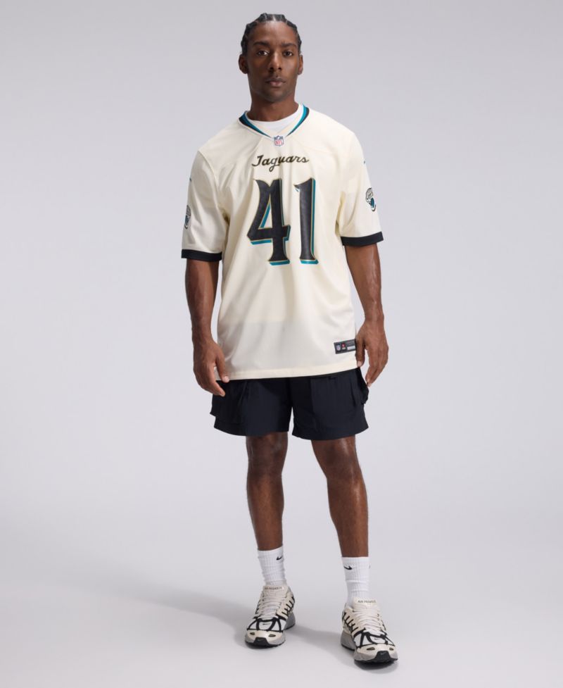 Men's Josh Hines-Allen Natural Jacksonville Jaguars 2026 Rivalries Collection Game Jersey