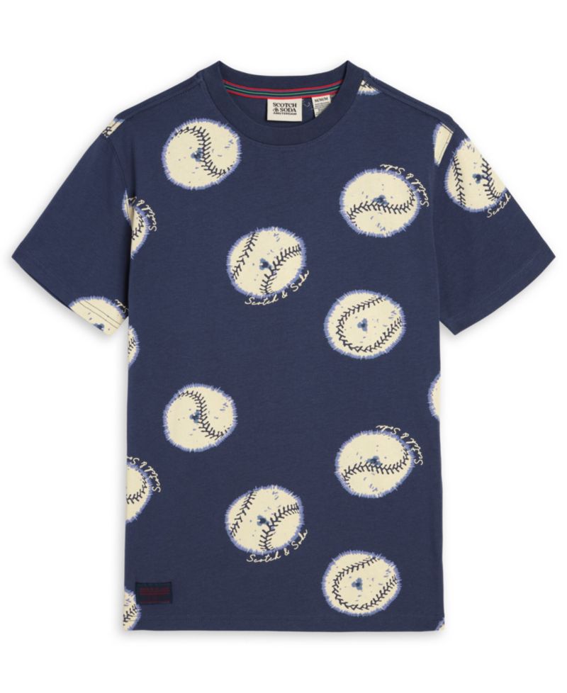 Boys' 8-16 Short-Sleeve Pull-On T-Shirt