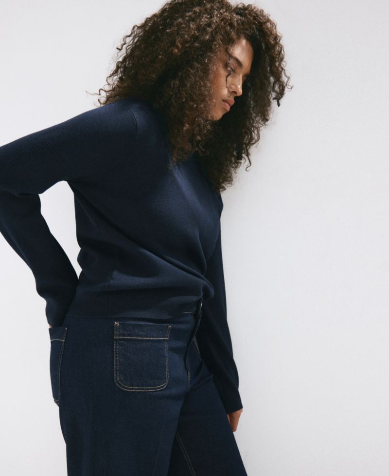 Women's High-Rise Wide-Leg Jeans