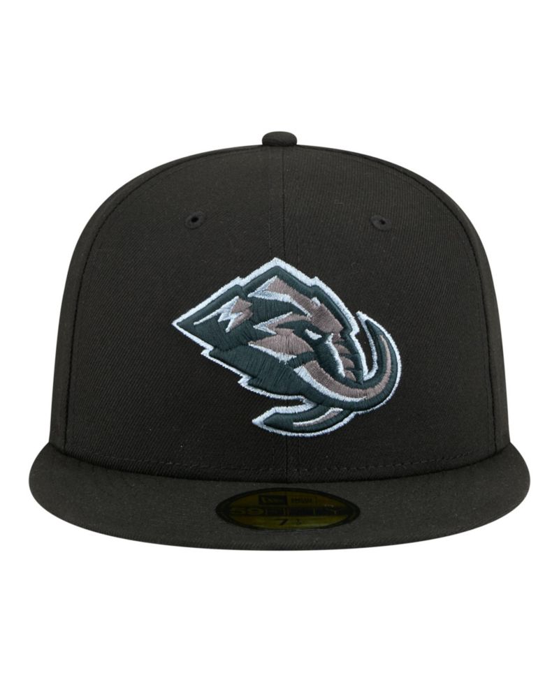 Men's Black Utah Mammoth Color Pop 59FIFTY Fitted Hat