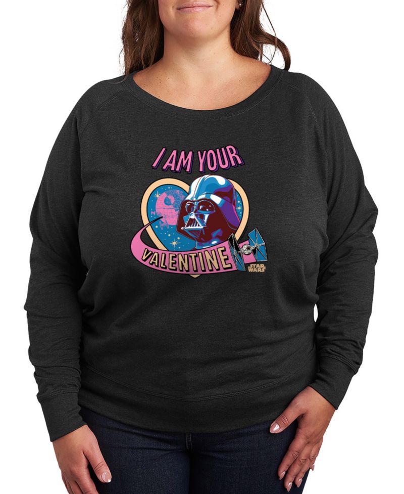 Women's Star Wars Darth Vader I Am Your Valentine French Terry Long-Sleeve T-Shirt