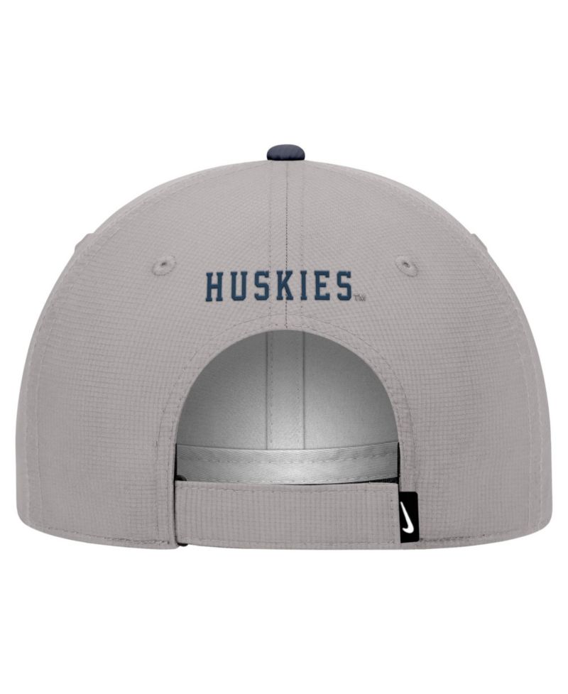 Men's Gray UConn Huskies Ripstop Dri-FIT Adjustable Hat