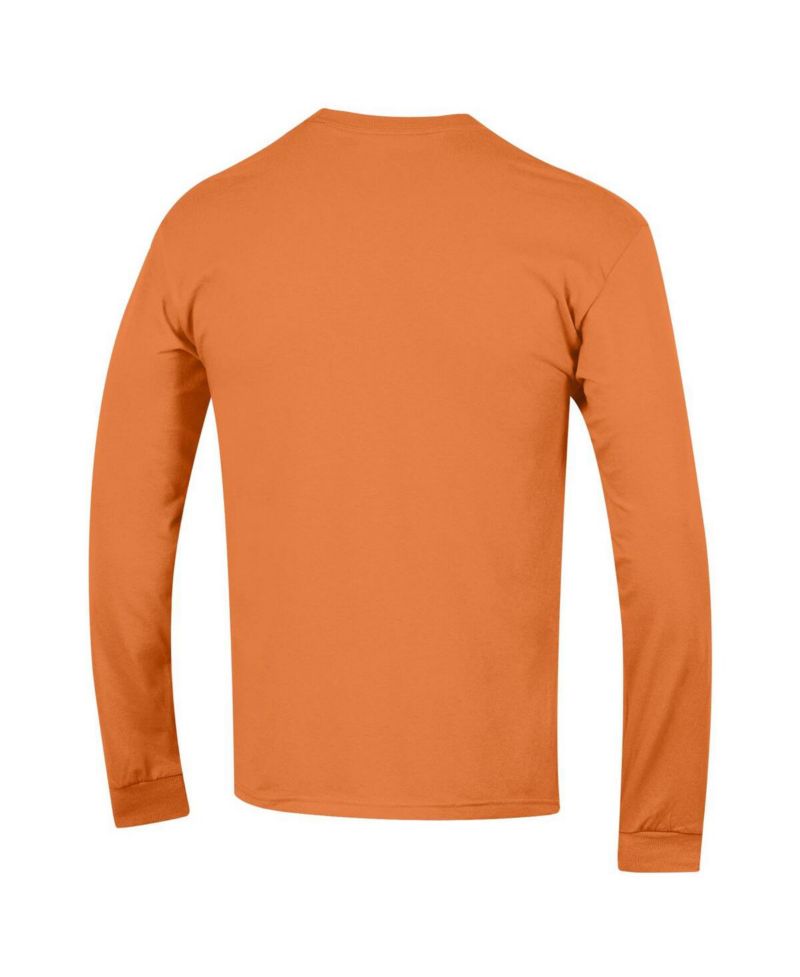 Men's Tennessee Orange Tennessee Volunteers Basic Arch Long Sleeve T-Shirt