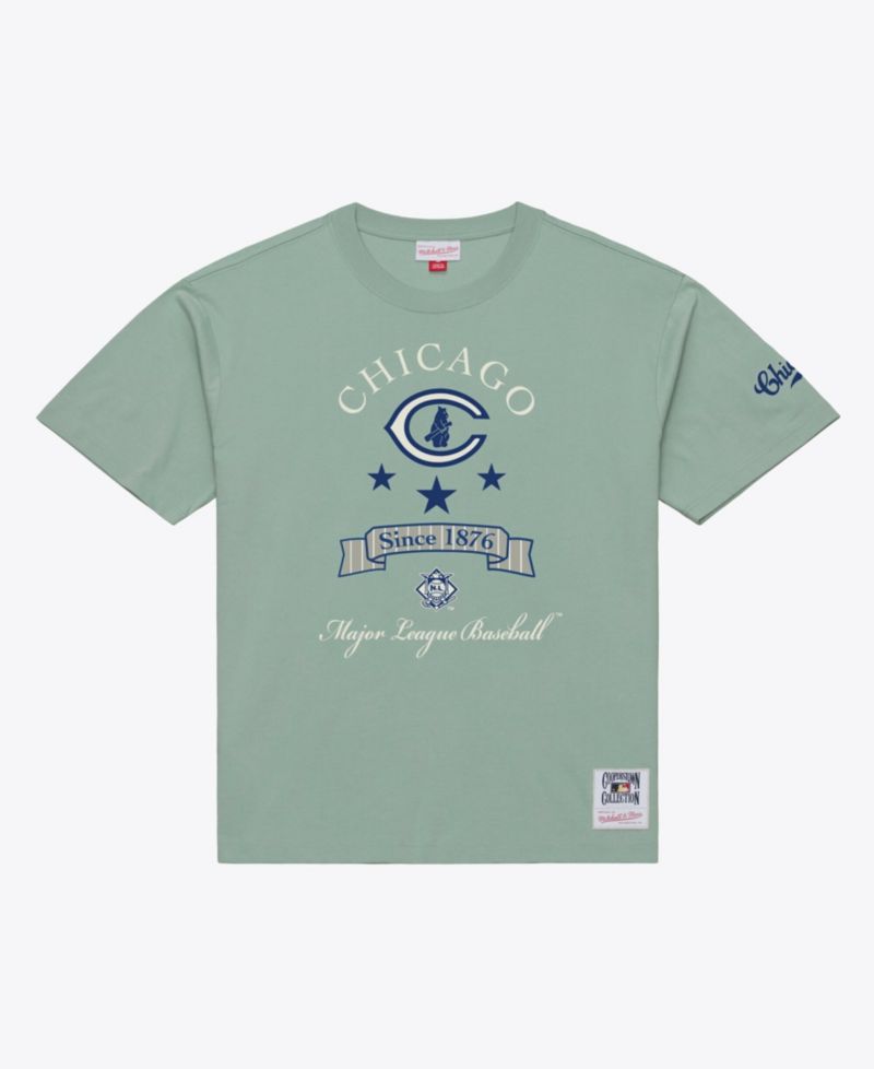 Men's Green Chicago Cubs Yacht Rock T-Shirt
