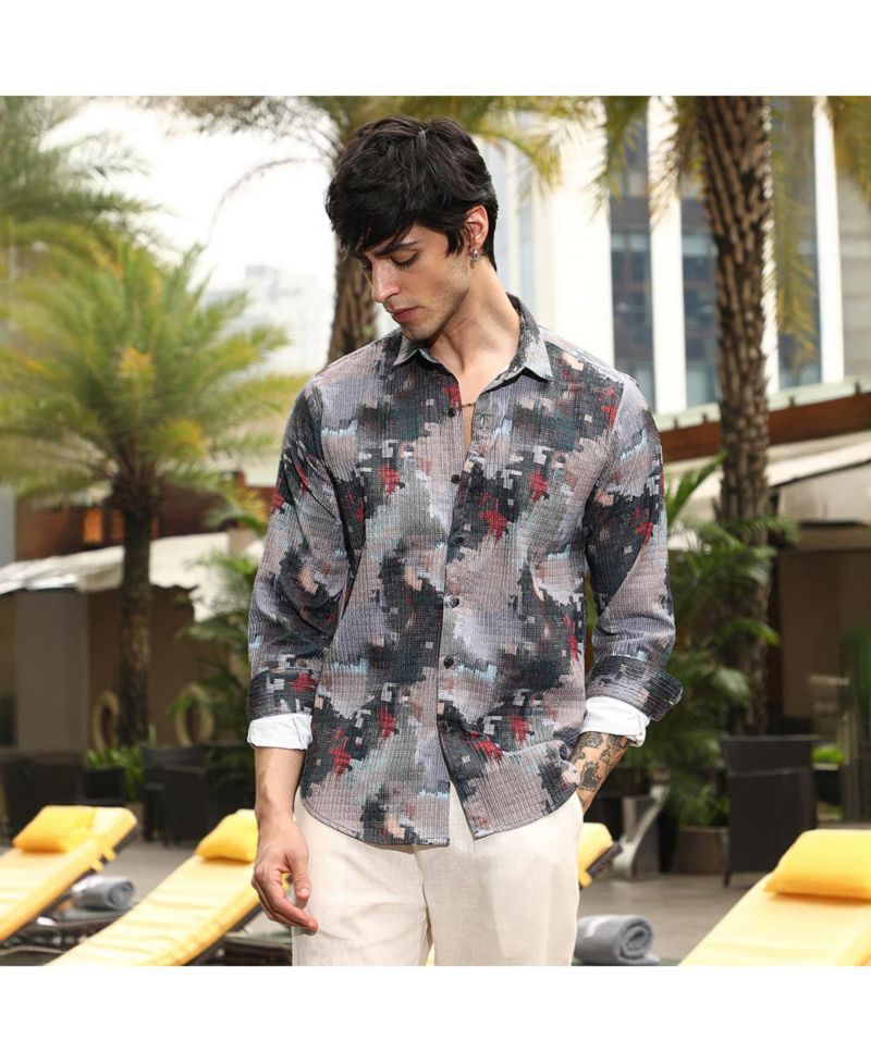 Men's Artistic-Blur Shirt
