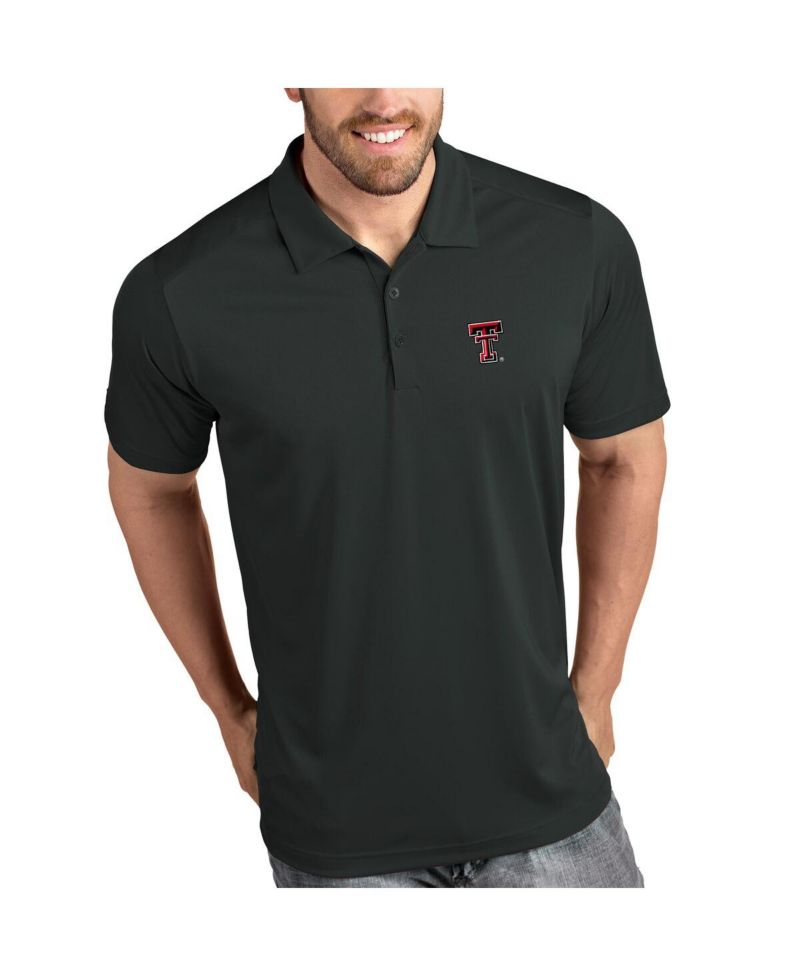 Texas Tech Red Raiders Tribute Polo - Charcoal