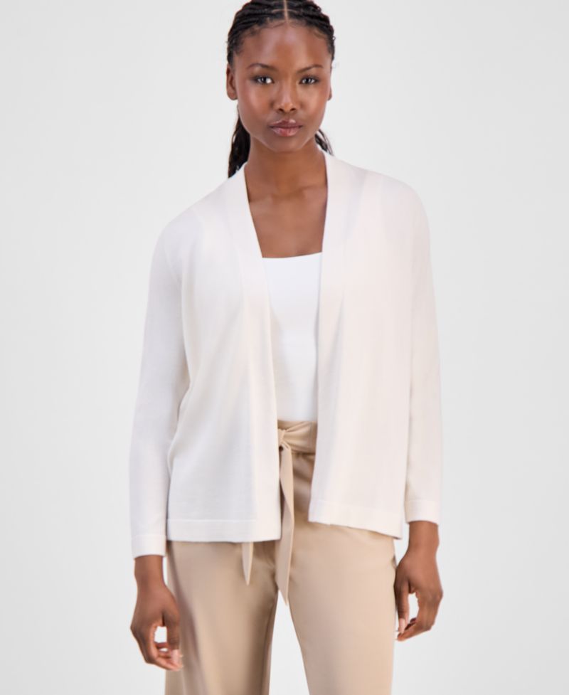 Petite Chatham Open-Front Cardigan