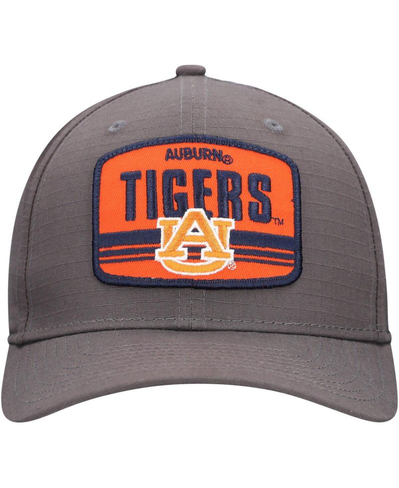 Men's Charcoal Auburn Tigers Team Elevated 9SEVENTY Adjustable Hat