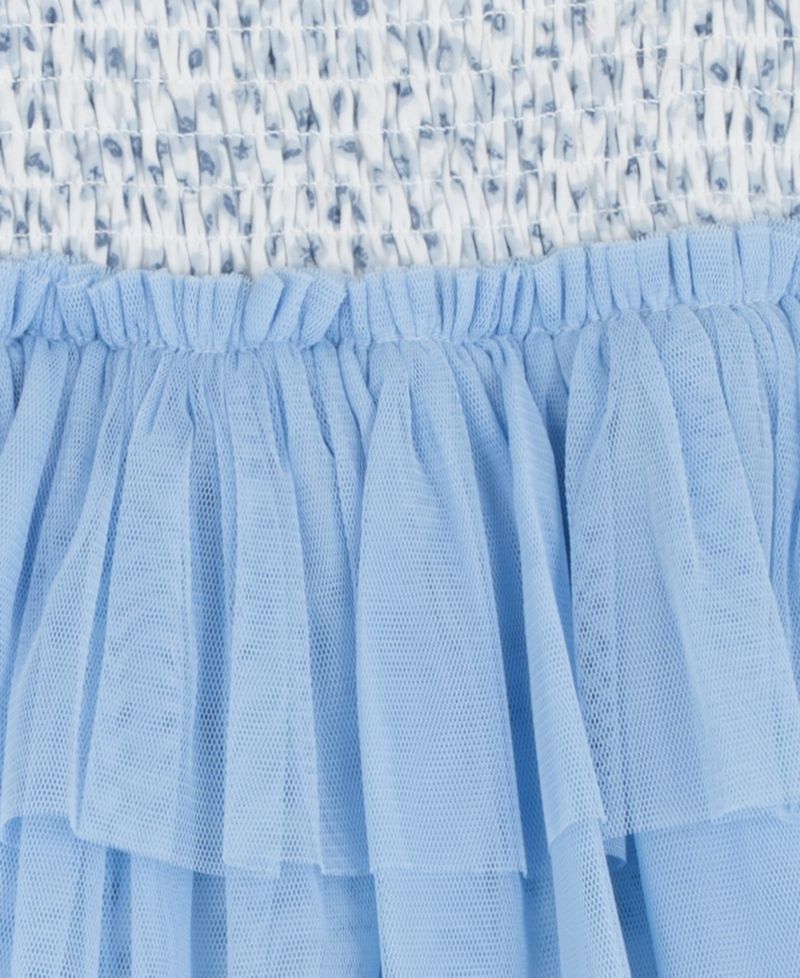 Baby Girls' Sleeveless Tulle Dress with Headband