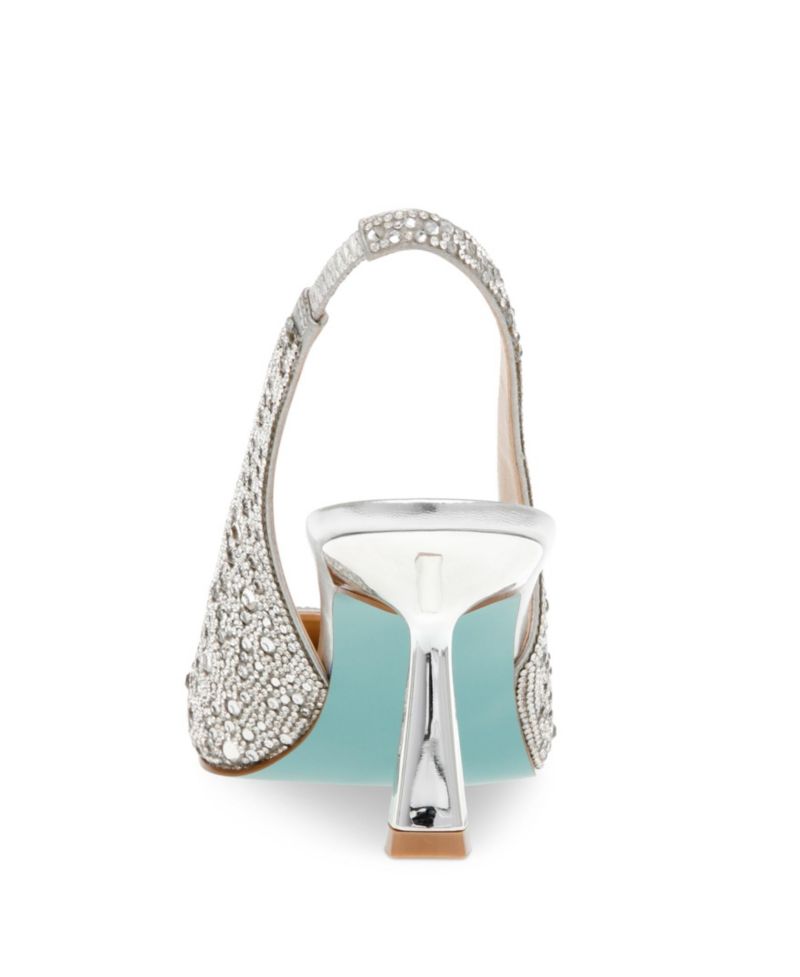 Clark Rhinestone Slingback Pumps