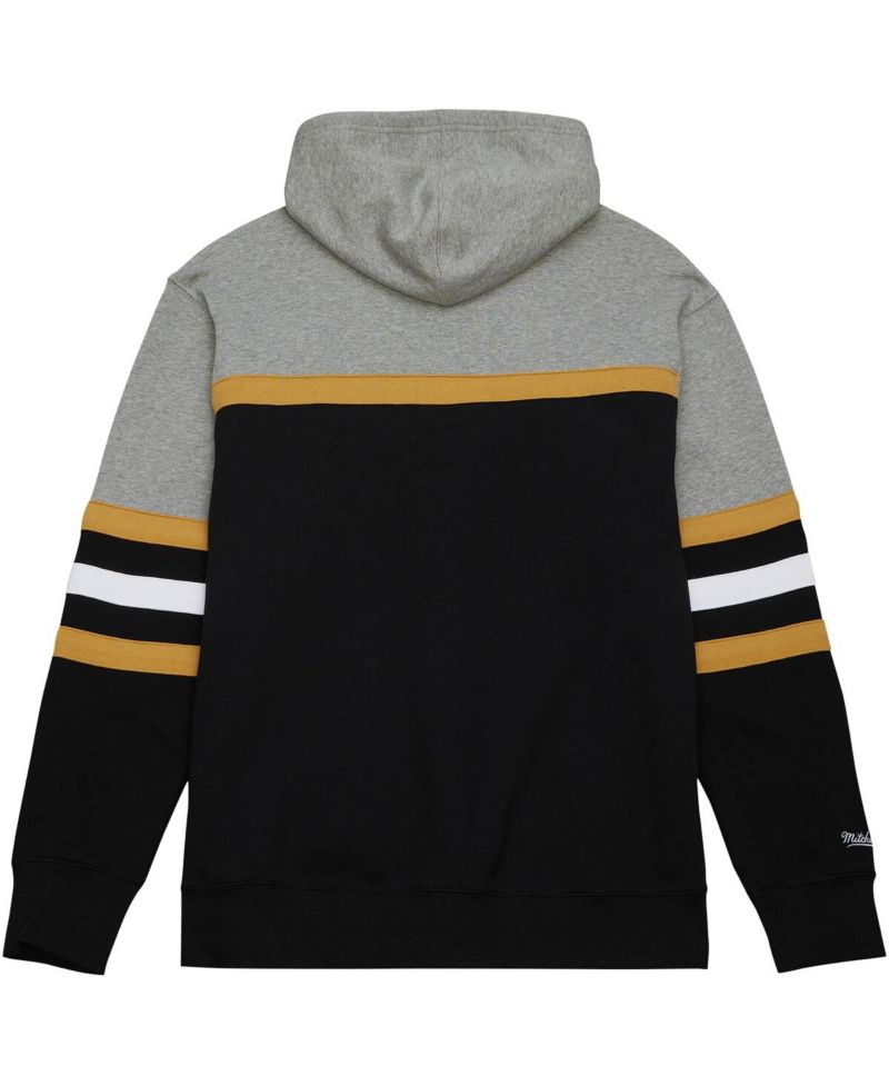Men's Black, Gray Vegas Golden Knights Head Coach Pullover Hoodie