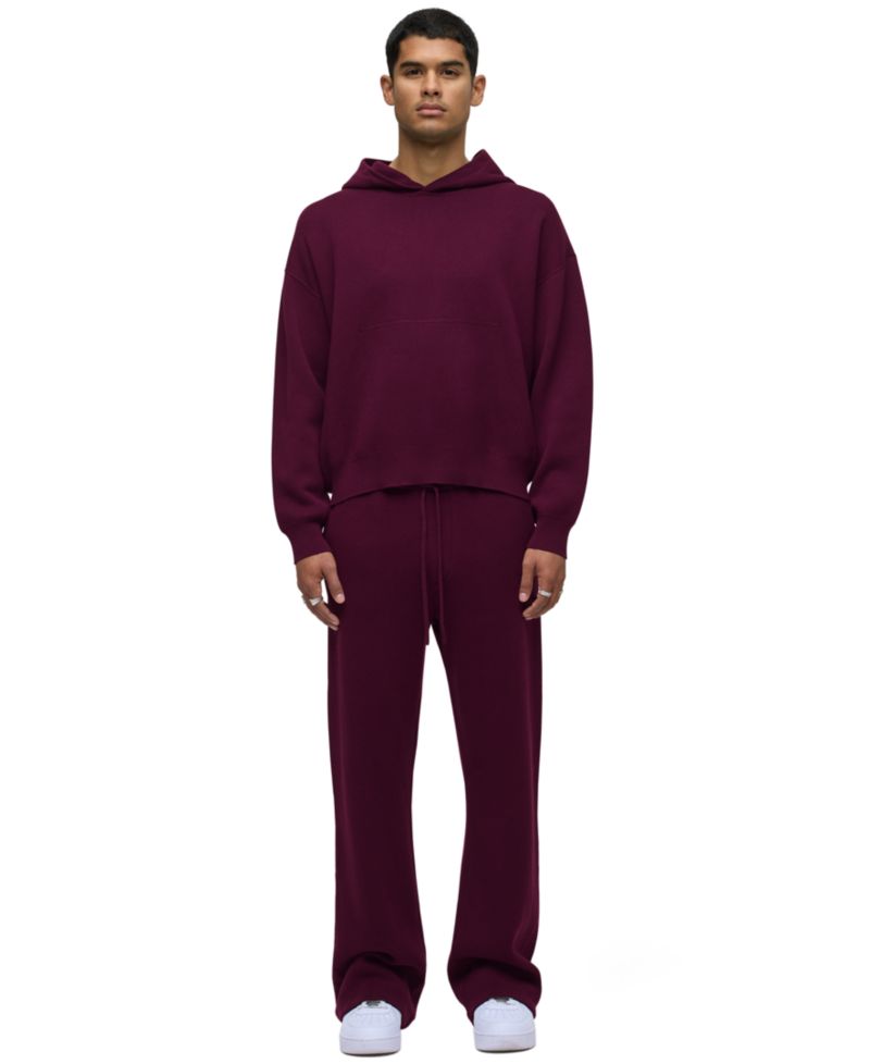 Men's Double Knit Pullover Hoodie
